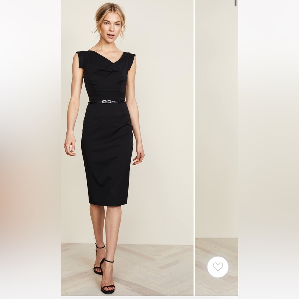 Black Halo Jackie O dress black size 2